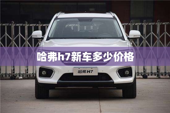 哈弗h7新车多少价格