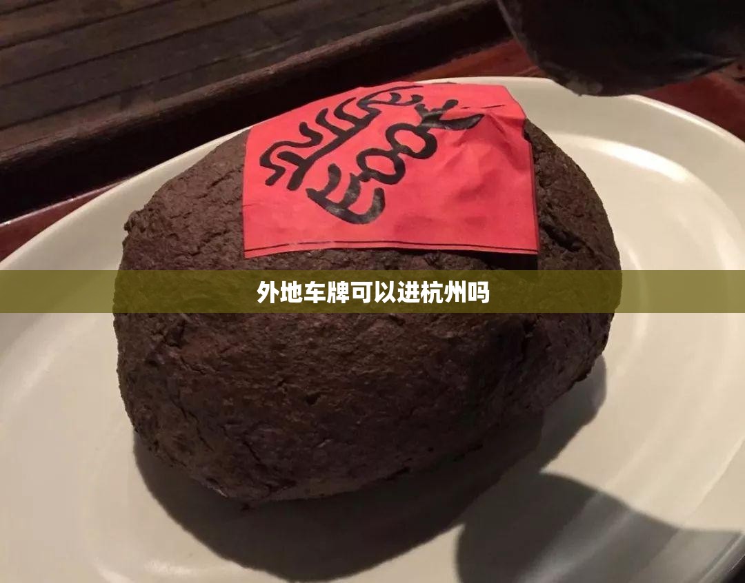 外地车牌可以进杭州吗
