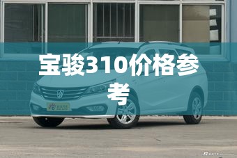 宝骏310价格参考