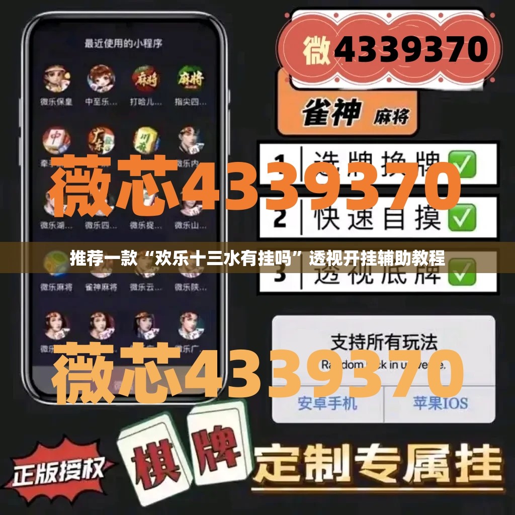 推荐一款“欢乐十三水有挂吗	”透视开挂辅助教程