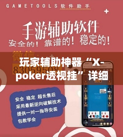 玩家辅助神器“X-poker透视挂”详细辅助软件教程