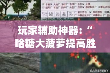 玩家辅助神器:“哈糖大菠萝提高胜率(辅助神器)开挂详细教程